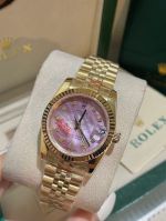 Rolex Diamonds Bezel Stainless Steel Imported 31MM Woman Watch